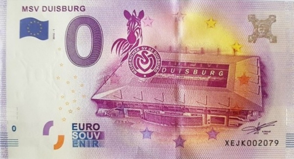 Fenomén 0 € souvenir bankoviek 