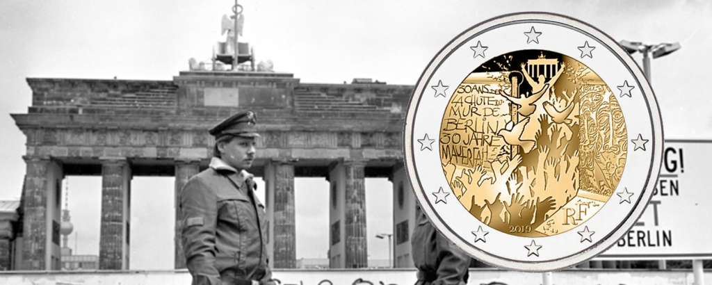 30. výročie pádu Berlínskeho múru v podobe mince