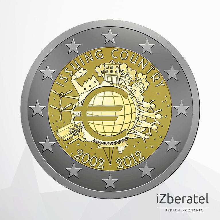 Pamätná dvojeurovka Desať rokov eura