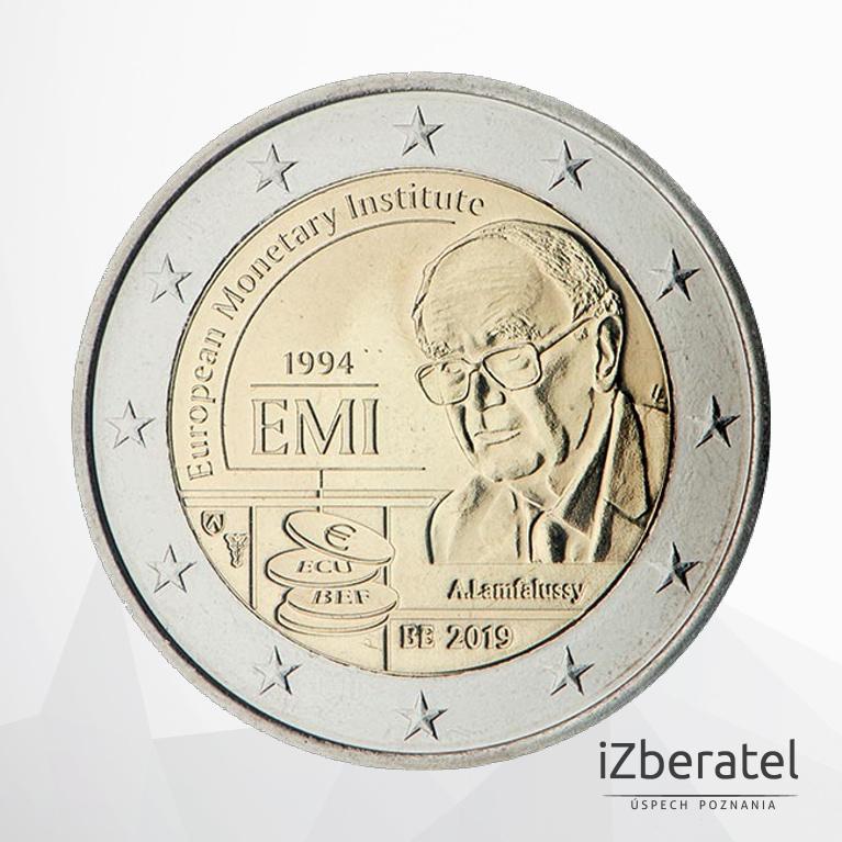 Pamätná dvojeurovka 25 rokov Európskeho menového inštitútu