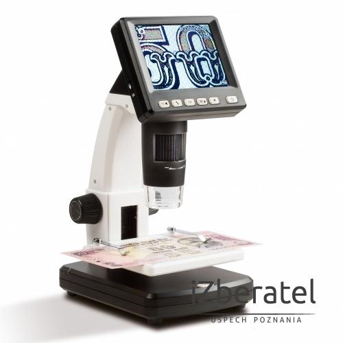 Digitálny mikroskop LCD so zväčšením 10–500x