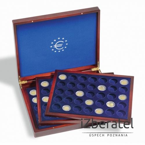 Drevený box na 105 ks 2 EURO mincí